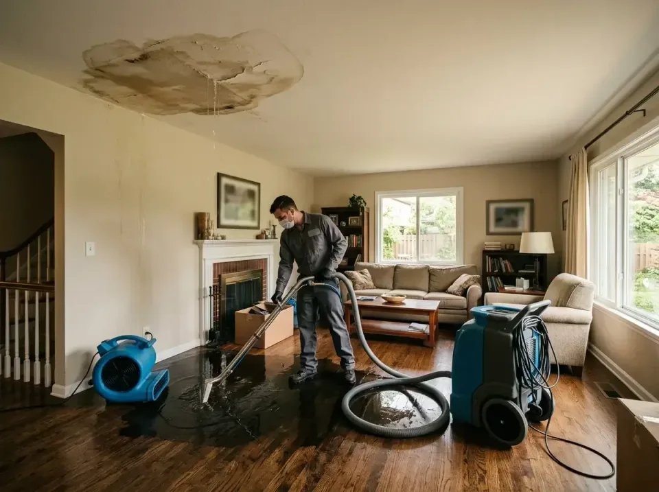 attic-pipe-burst-ceiling-drip-008 — frequently asked questions, Water Damage Restoration & Carpet Care in Greenport West, NY